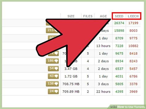 Using our Torrents .